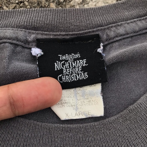 Vintage the nightmare before Christmas t shirt Sz XL - Picture 6 of 6